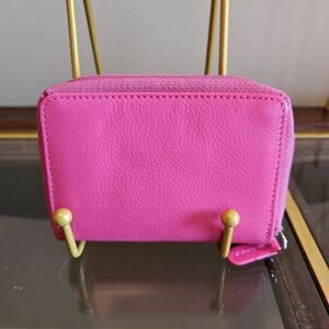 (NO BRAND) Vintage DOUBLE zipper 10 card and ID holder